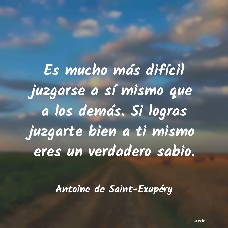 Frases de Antoine de Saint-Exupéry