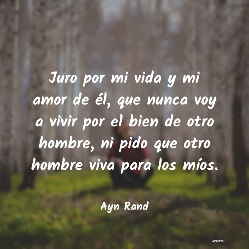 Frases de Ayn Rand