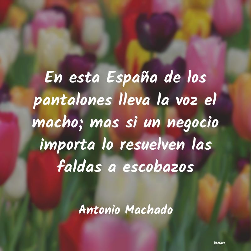 Frases de Antonio Machado