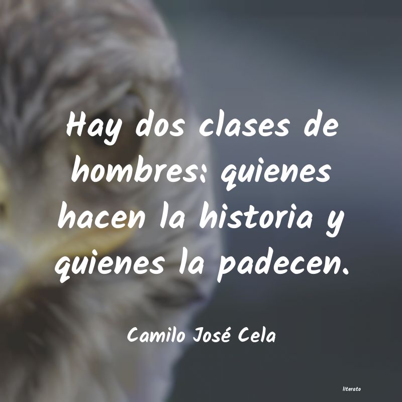 frases de Camilo JosÃ© Cela