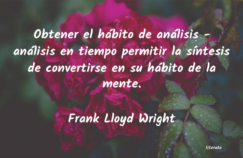 Frases de Frank Lloyd Wright