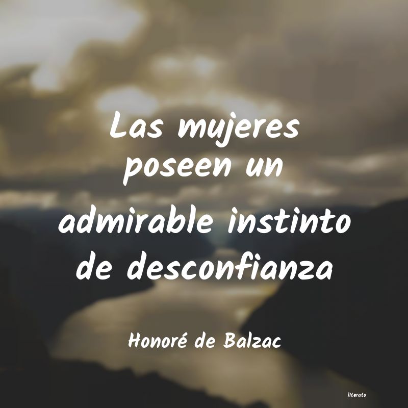 Frases de Honoré de Balzac