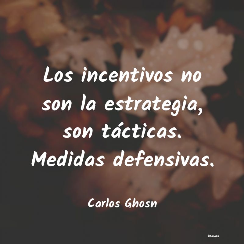 frases de Carlos Ghosn