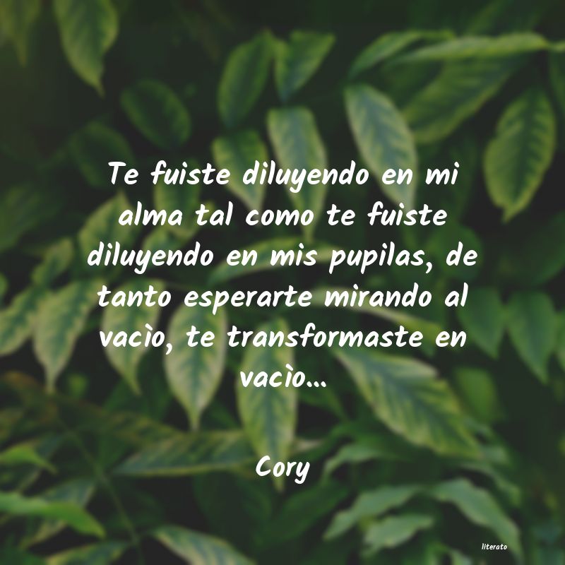 Frases de Cory