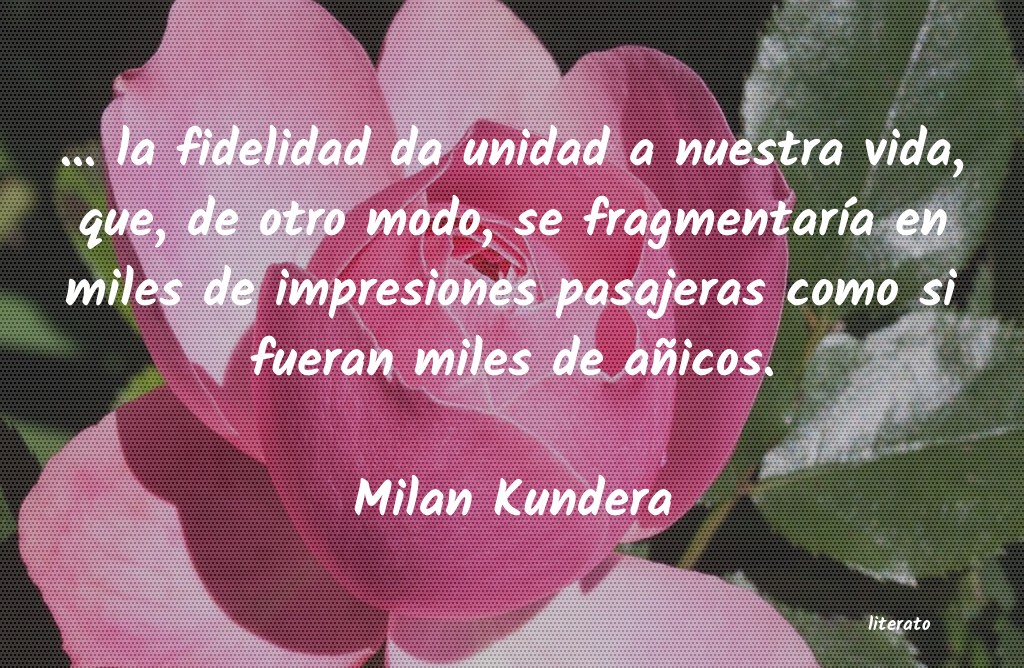 frases de Milan Kundera