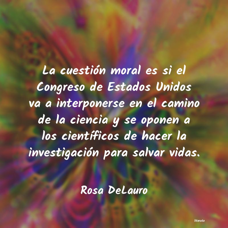 frases de Rosa DeLauro