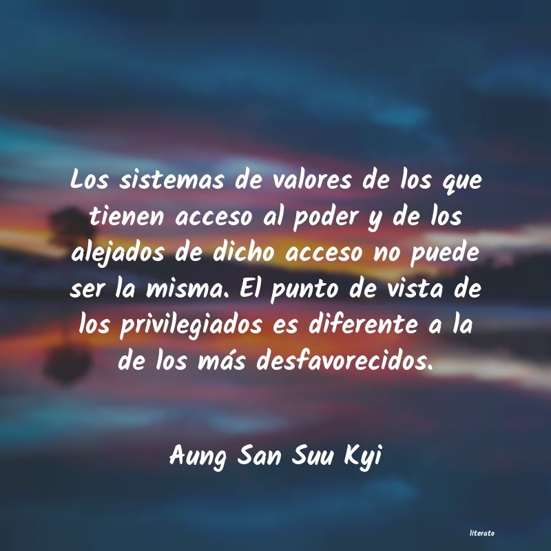 Frases de Aung San Suu Kyi