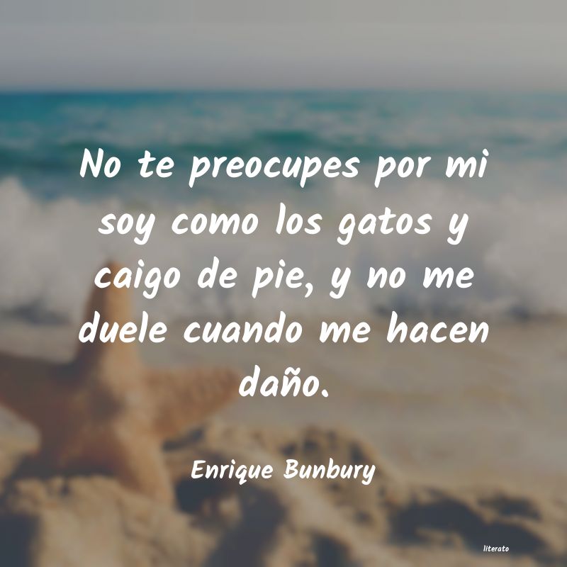 Frases de Enrique Bunbury