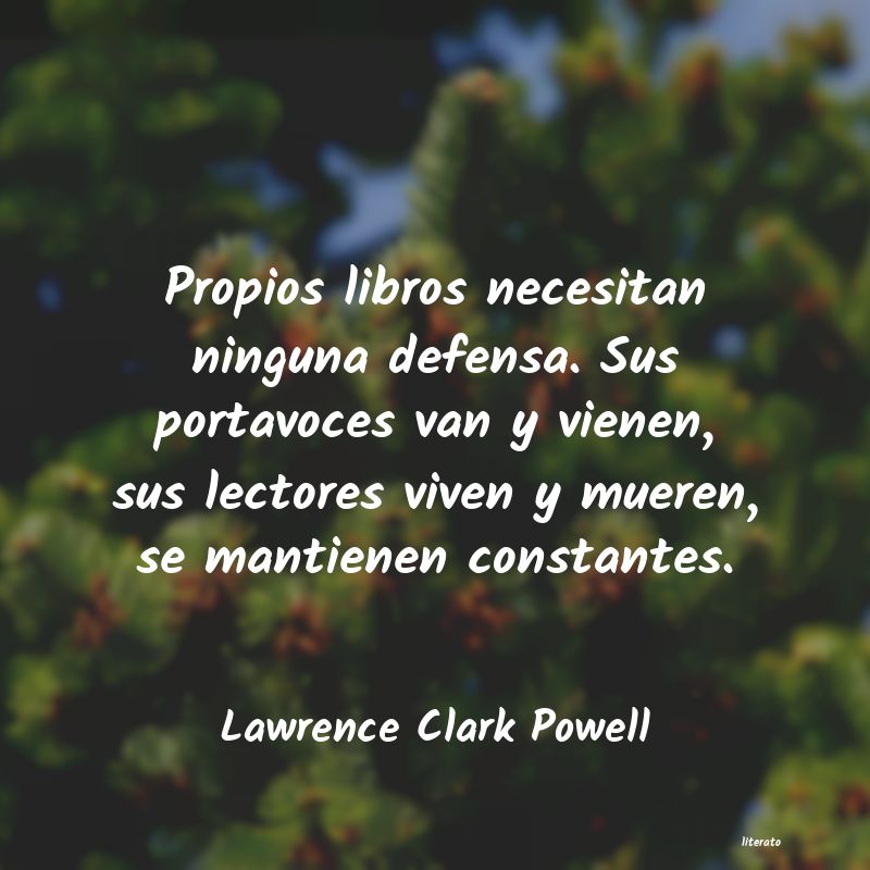 Frases de Lawrence Clark Powell