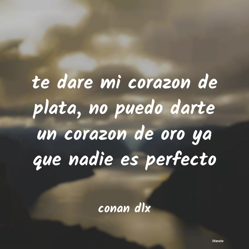 frases de conan dlx