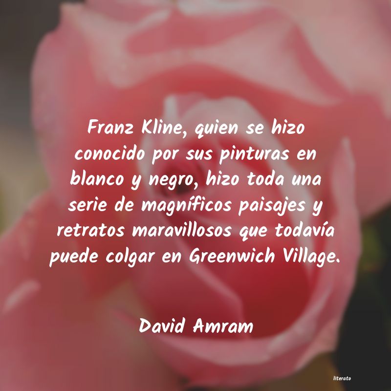 Frases de David Amram