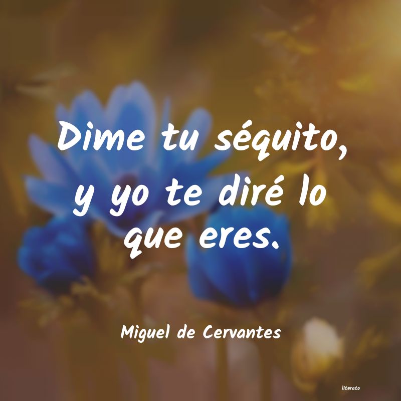 Frases de Miguel de Cervantes