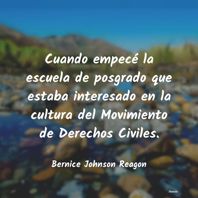 frases de Bernice Johnson Reagon