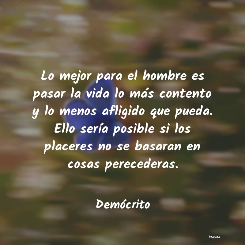 frases de Demócrito