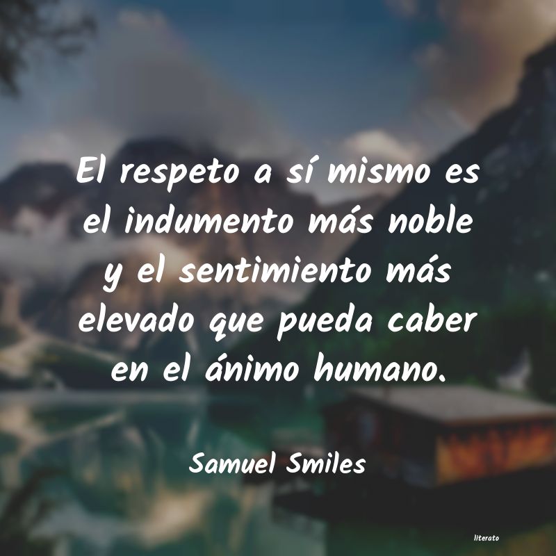 Frases de Samuel Smiles