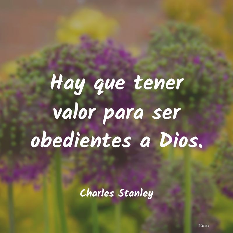 frases de Charles Stanley
