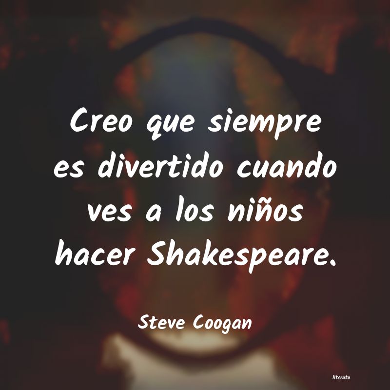 Frases de Steve Coogan