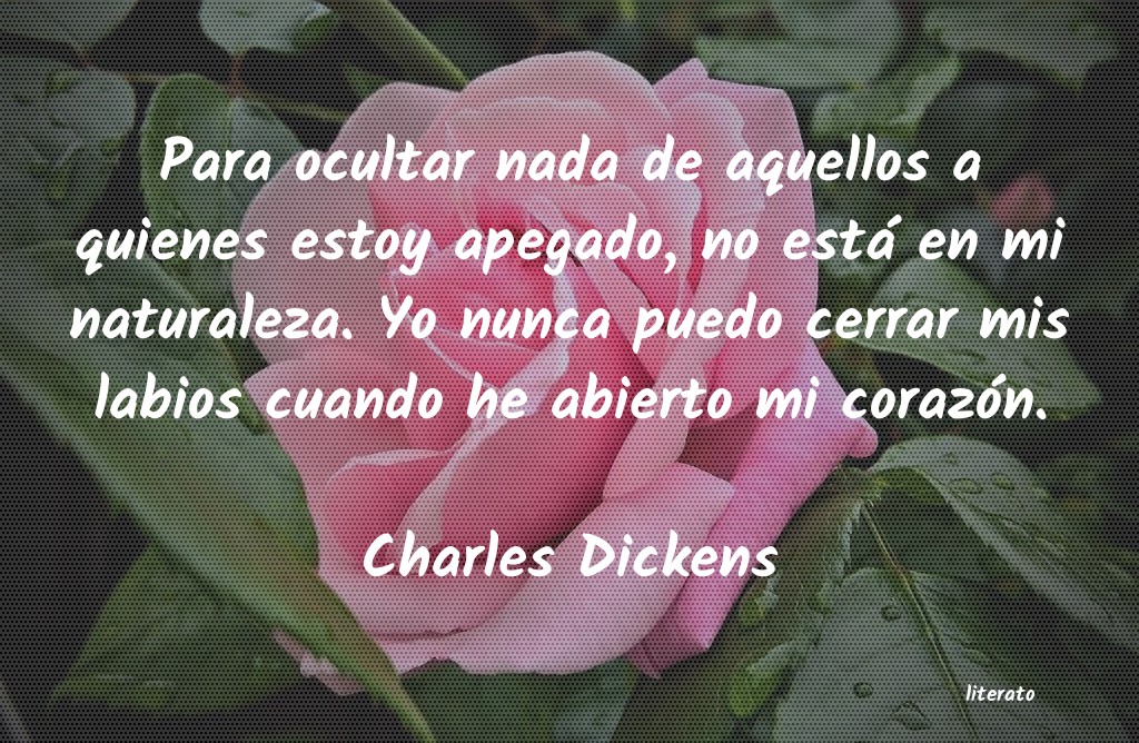frases de Charles Dickens