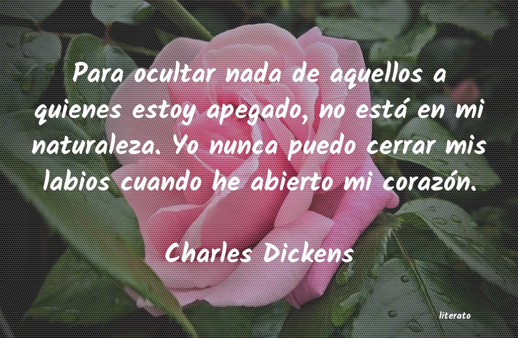 Frases de Charles Dickens