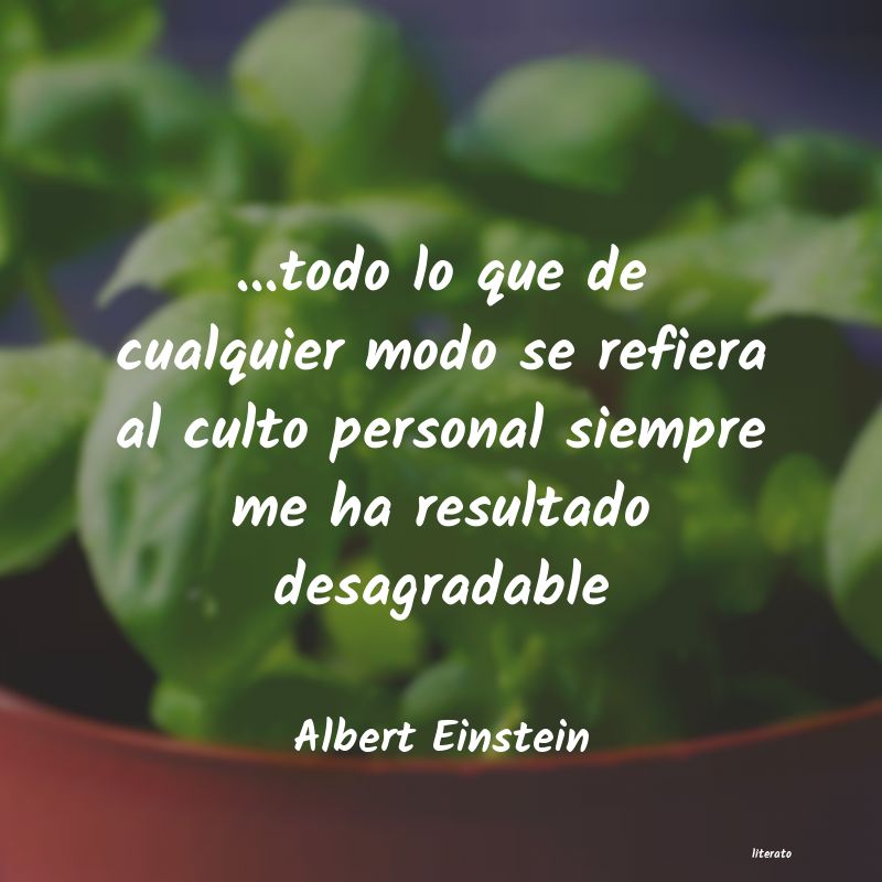 Frases de Albert Einstein