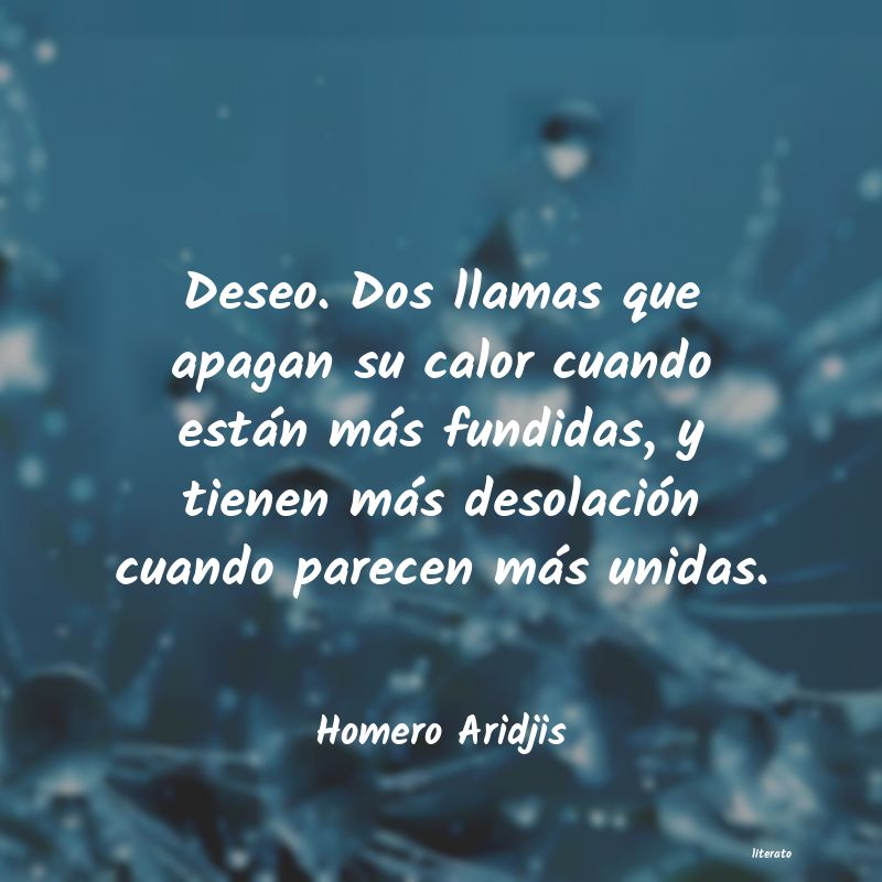 frases de Homero Aridjis