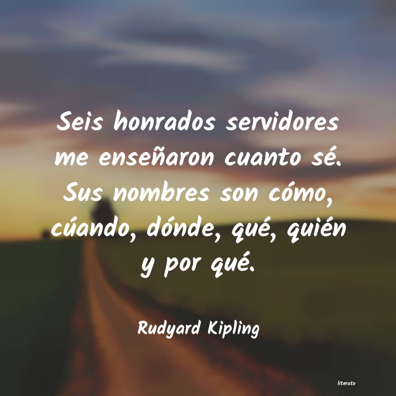 Frases de Rudyard Kipling