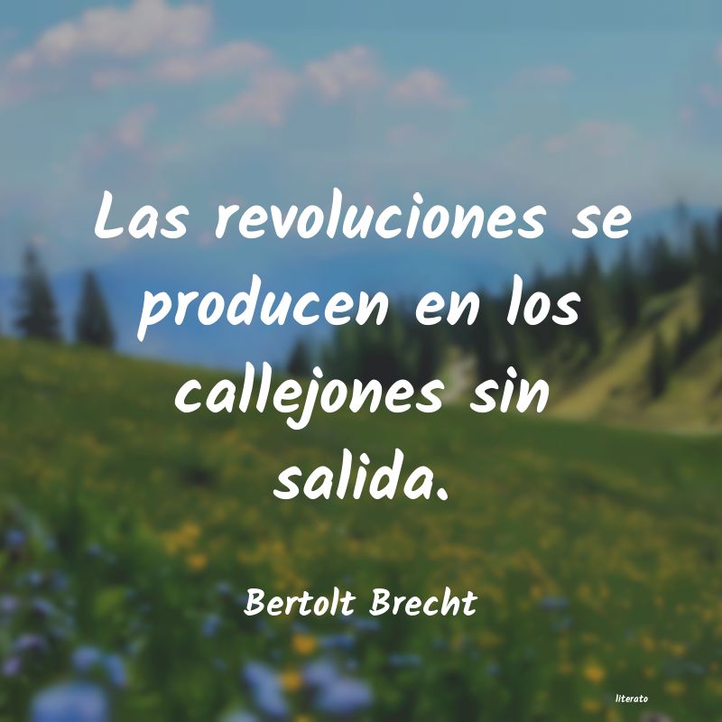 frases de Bertolt Brecht