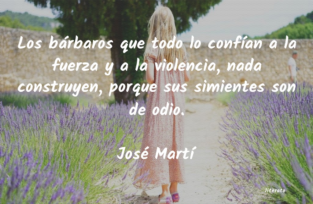 frases de José MartÃ