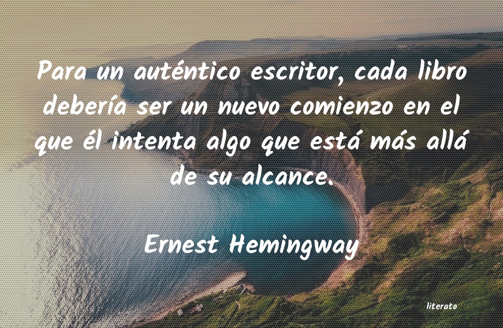 Frases de Ernest Hemingway