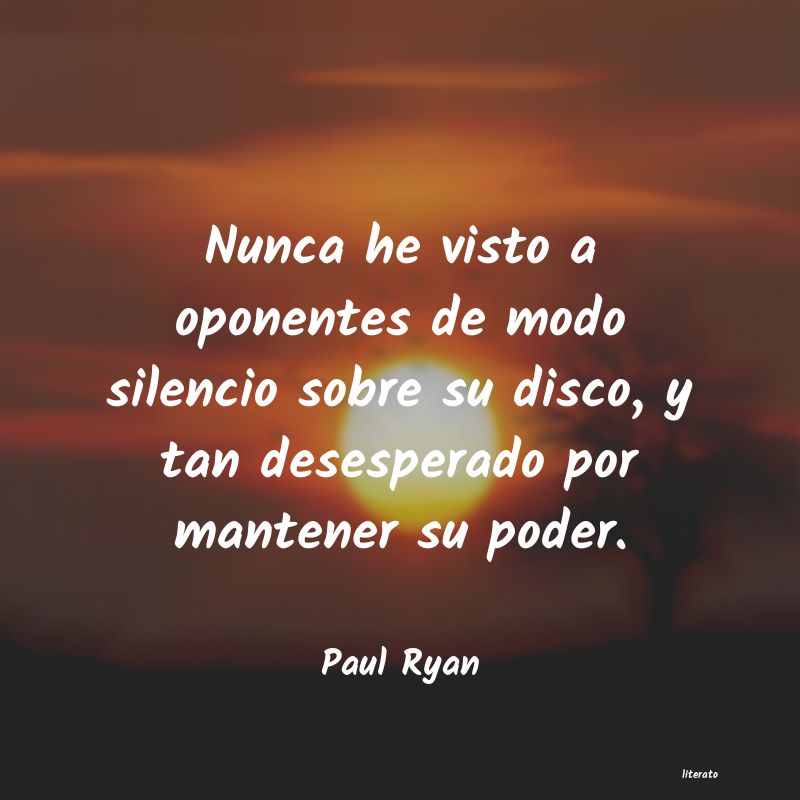 Frases de Paul Ryan