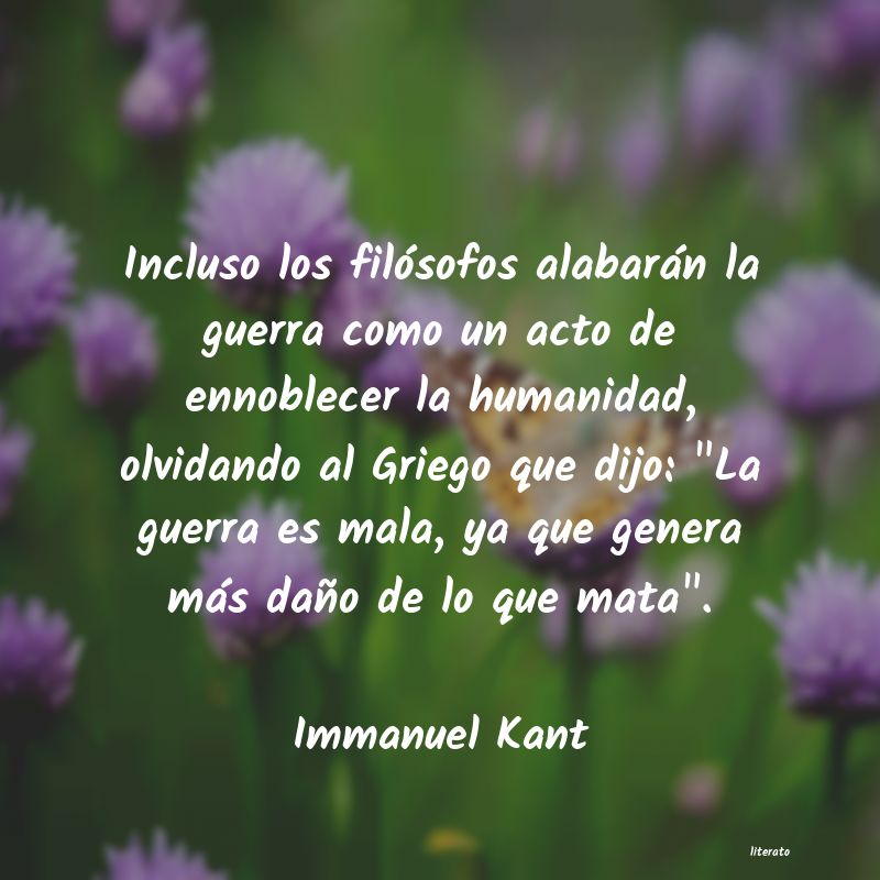 Frases de Immanuel Kant