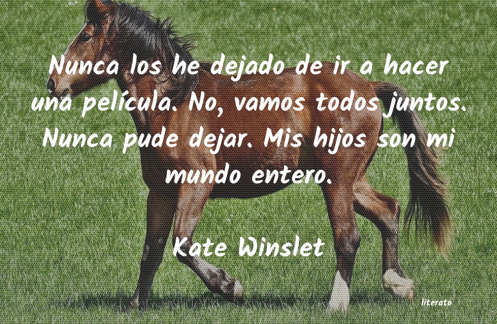 Frases de Kate Winslet
