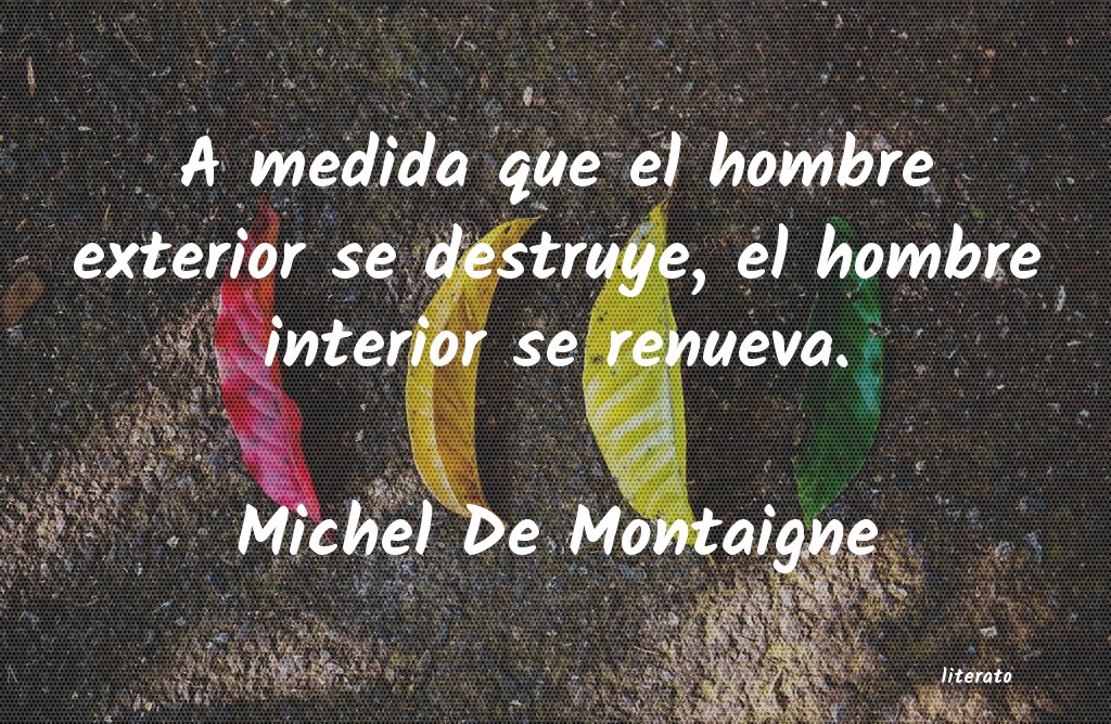 frases de Michel De Montaigne