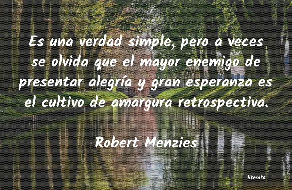 frases de Robert Menzies