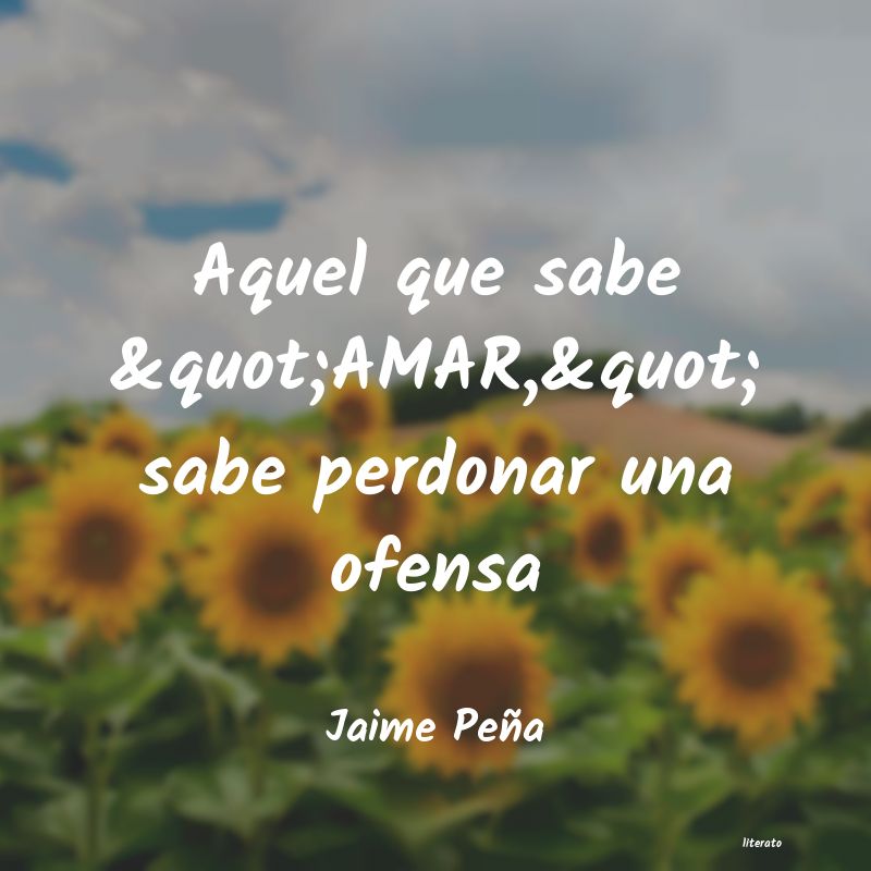 frases de Jaime PeÃ±a