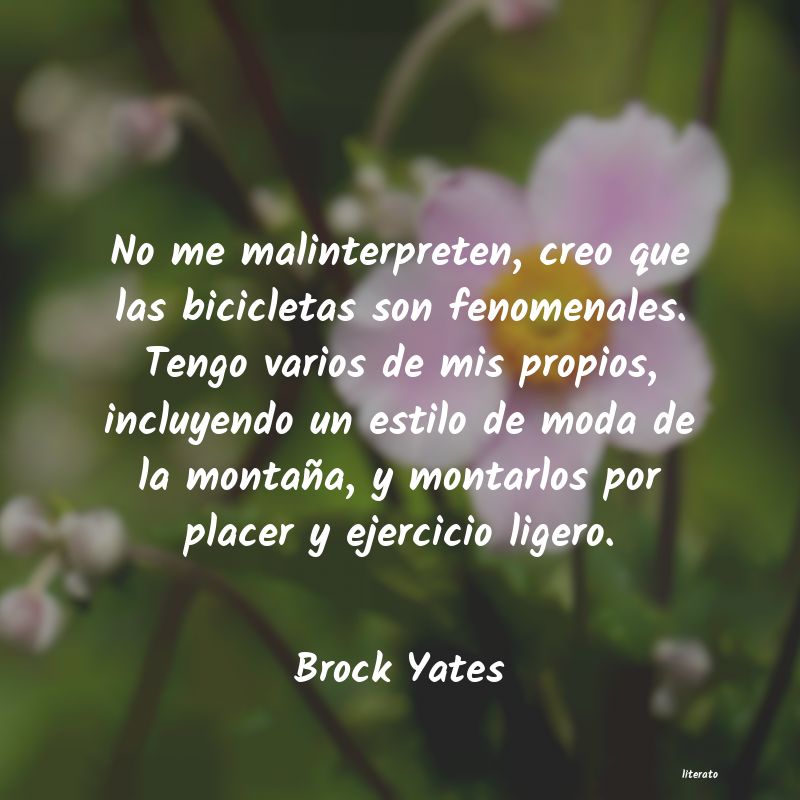 Frases de Brock Yates