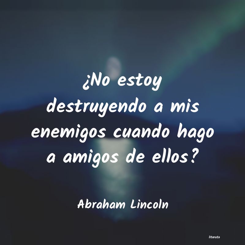 frases de Abraham Lincoln