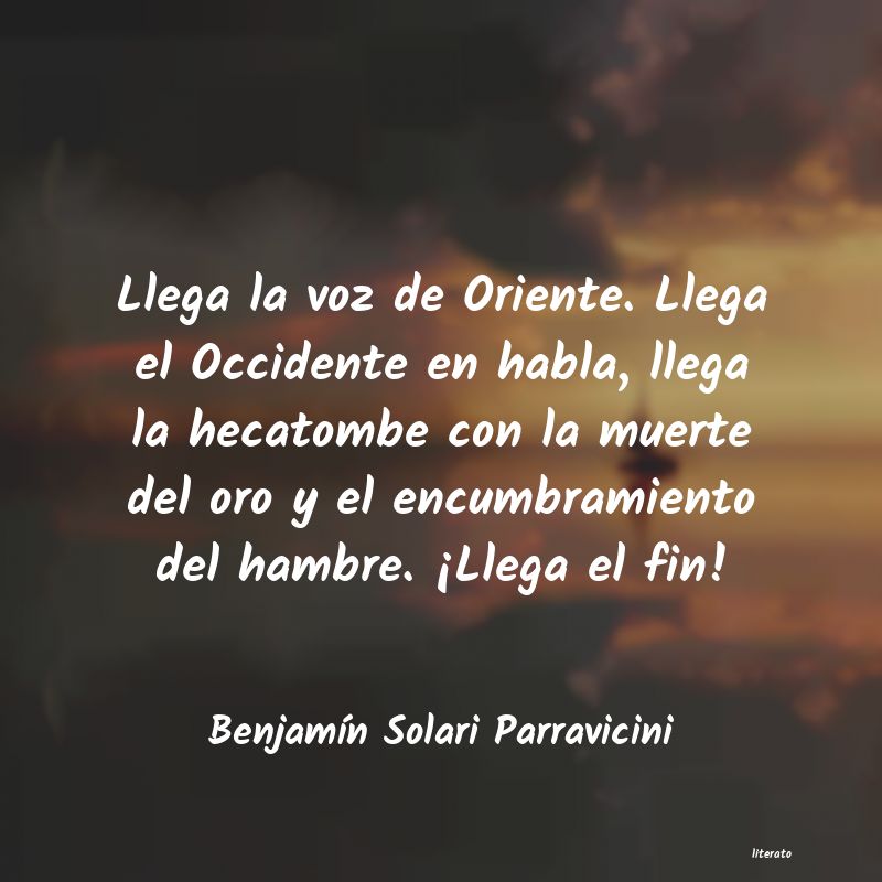 Frases de Benjamín Solari Parravicini