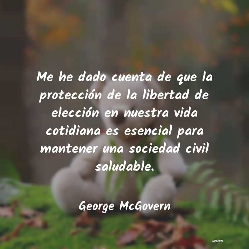 frases de George McGovern