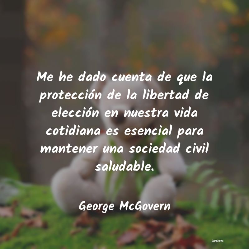 Frases de George McGovern