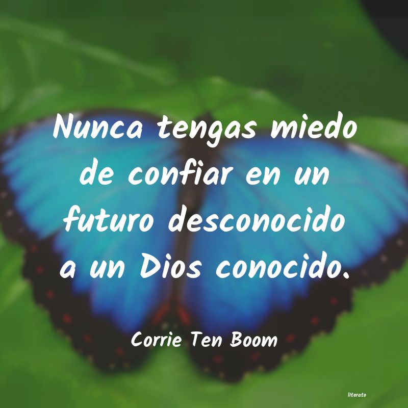 Frases de Corrie Ten Boom