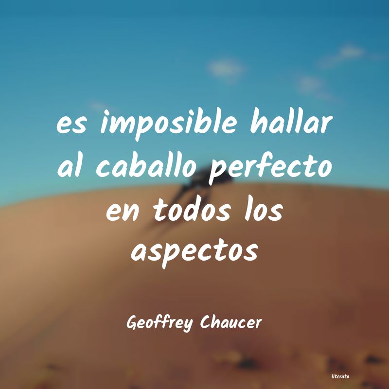 Frases de Geoffrey Chaucer