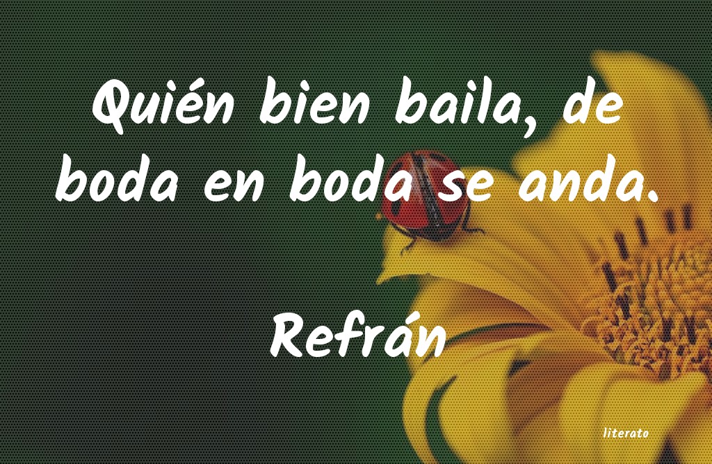 Frases de Refrán