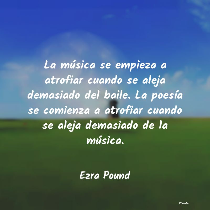 Frases de Ezra Pound