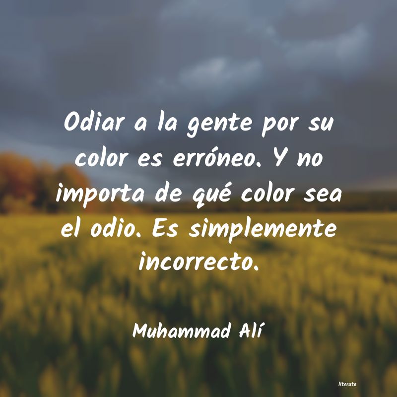 Frases de Muhammad Alí