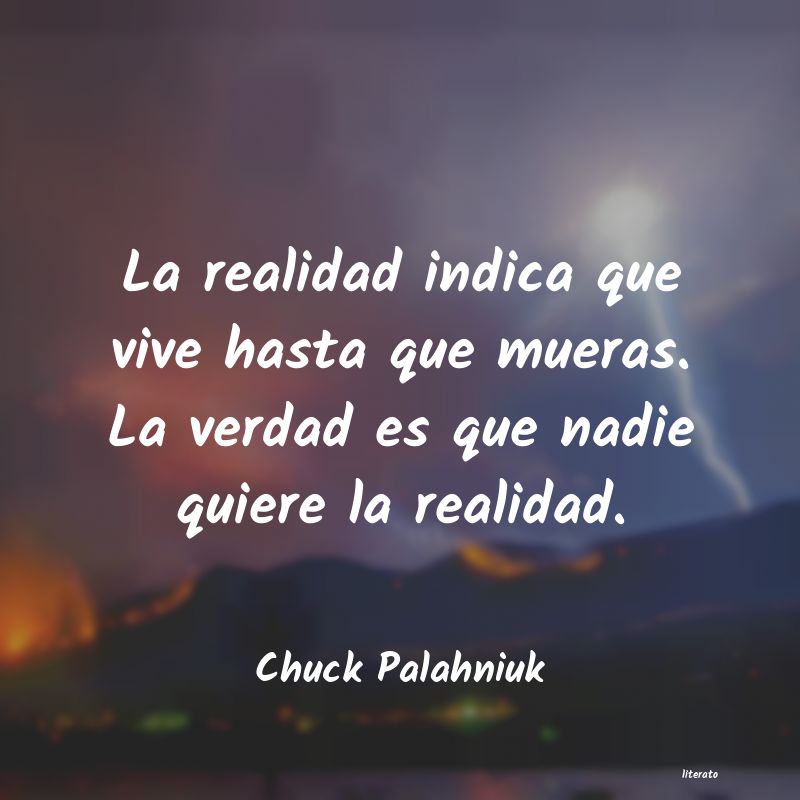 Frases de Chuck Palahniuk