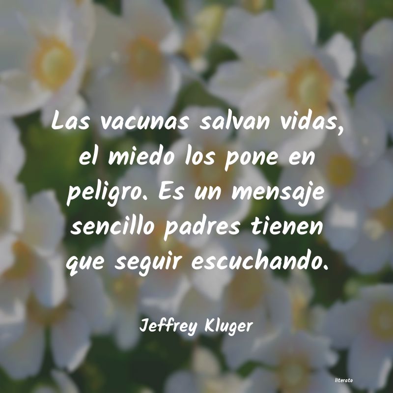 Frases de Jeffrey Kluger