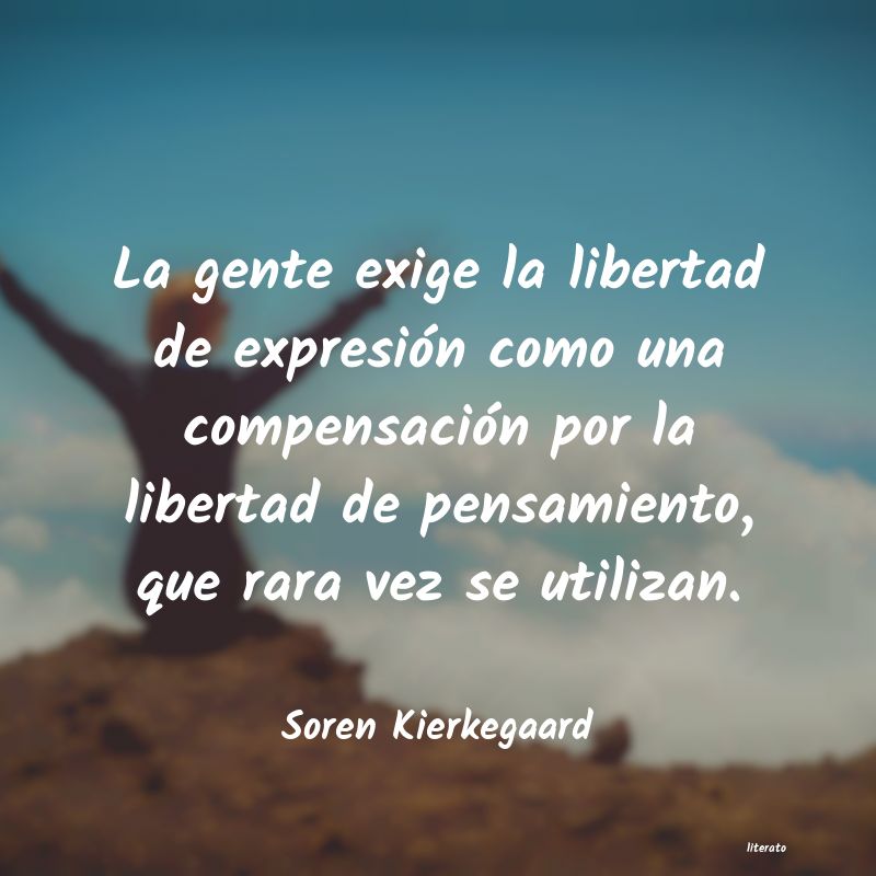 Frases de Soren Kierkegaard