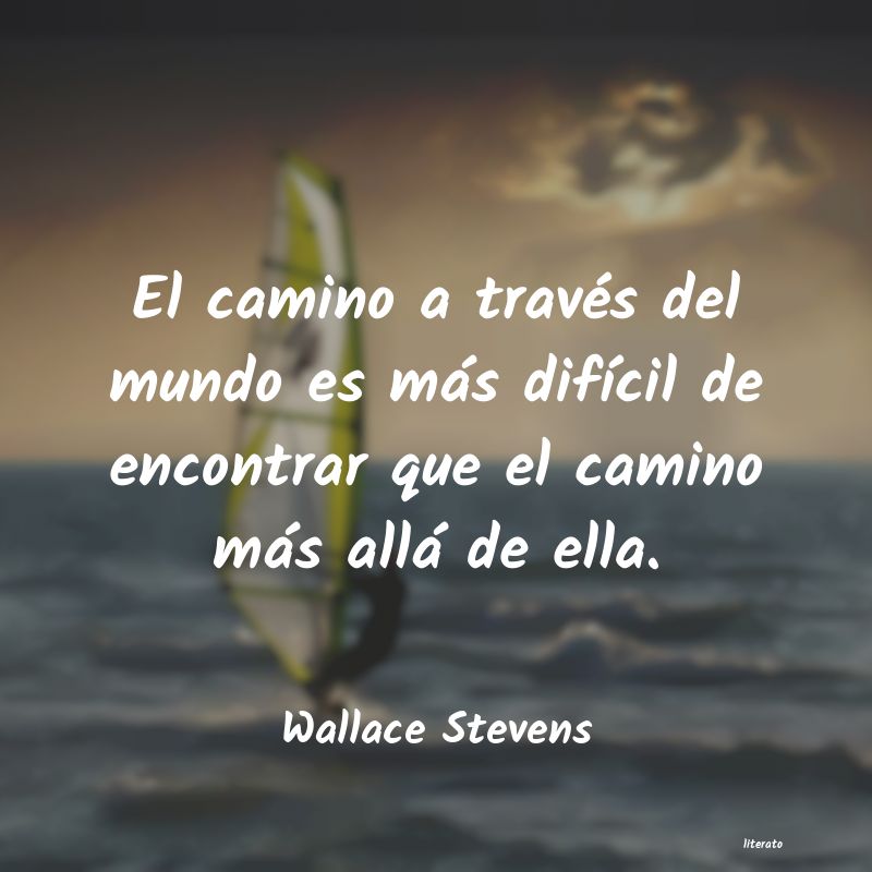 frases de Wallace Stevens