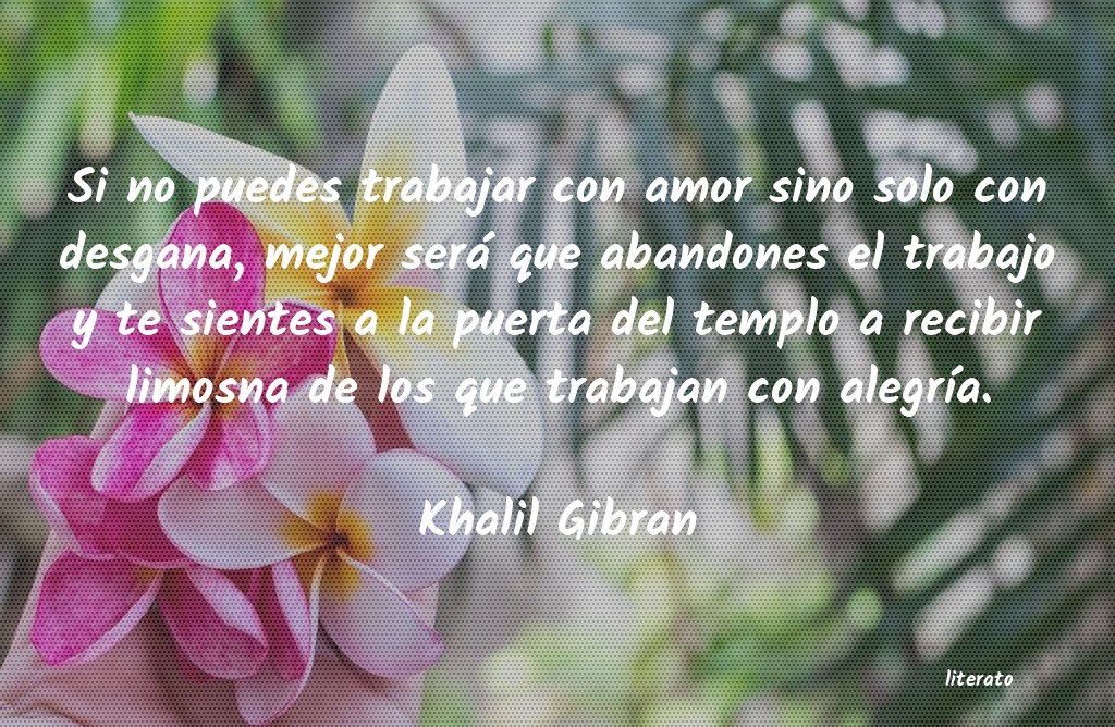 Frases de Khalil Gibran